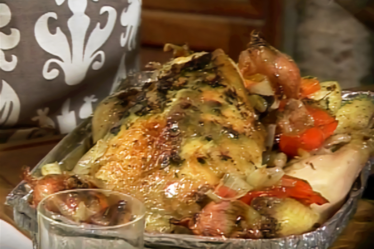 Pollo con vegetales y pollo al estragon - El Gourmet