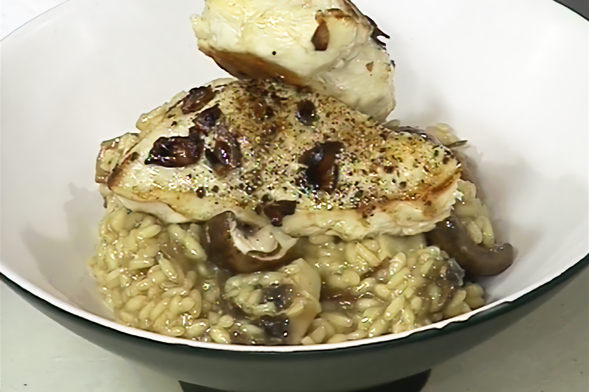 Risotto de hongos El Gourmet