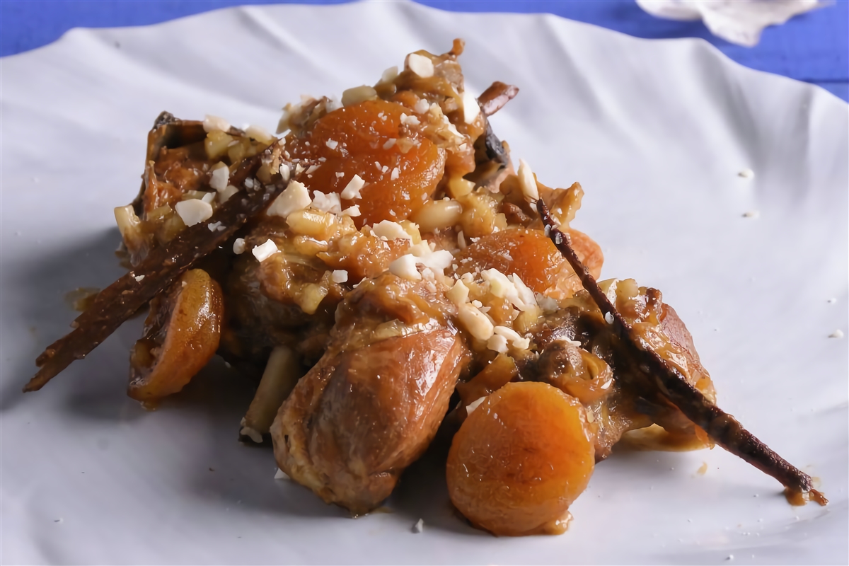 Pollo de campo a la canela El Gourmet