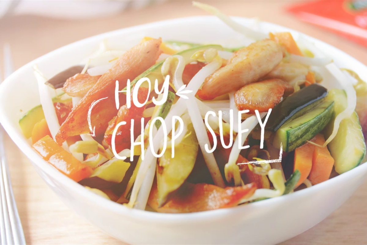 Chop suey de pollo El Gourmet