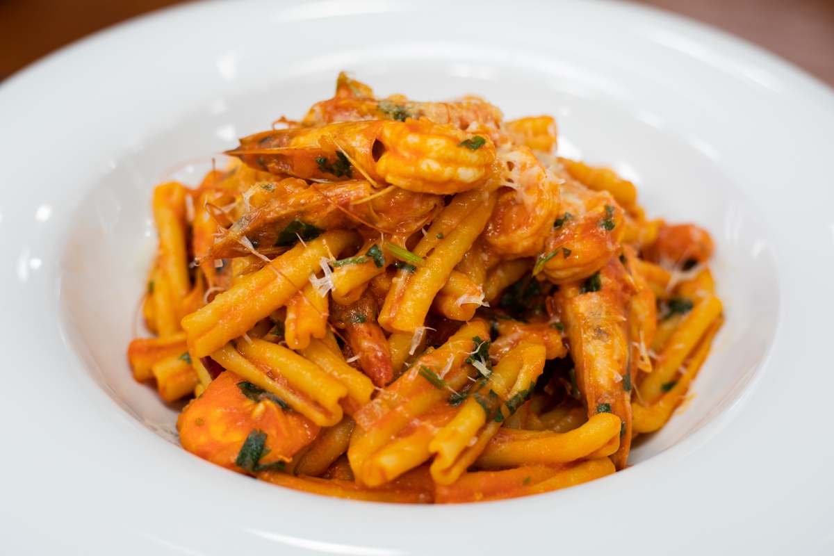 Pasta a la Diabla con Camarones El Gourmet