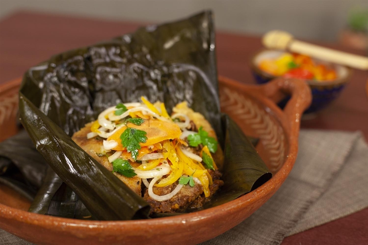 Tamales de Cerdo con Adobo Negro El Gourmet