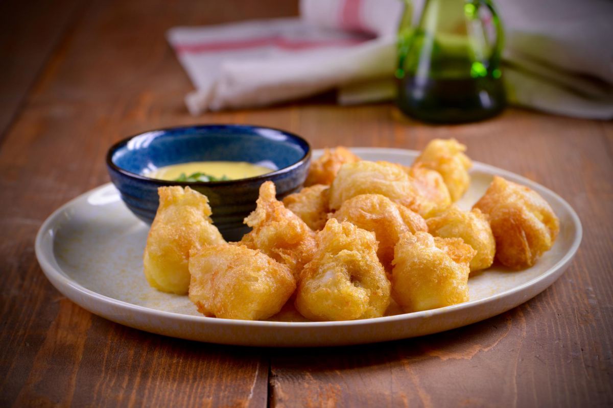 Rape Rebozado con Pasta Orly El Gourmet