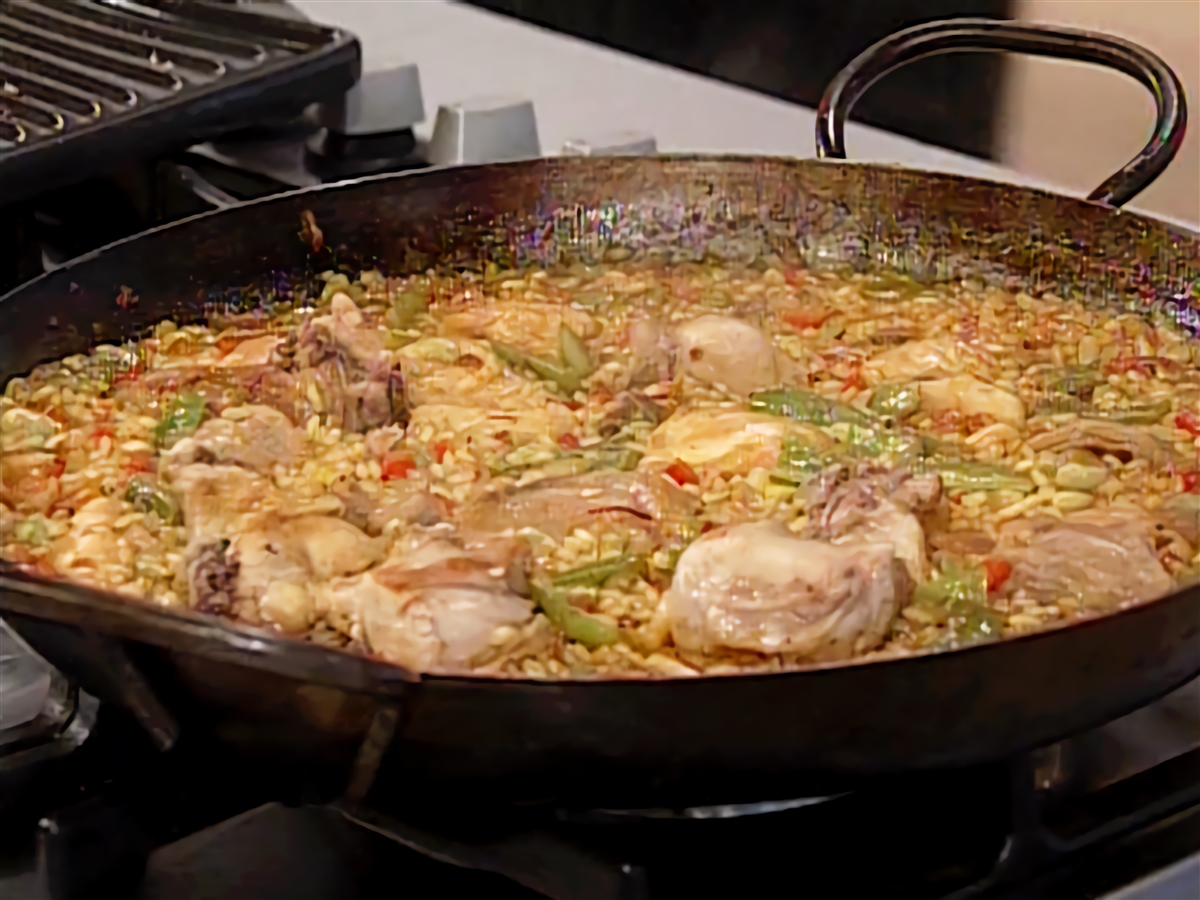 Paella a la valenciana El Gourmet