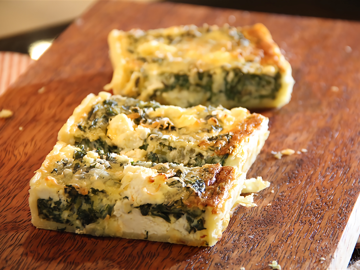 Tarta de espinaca El Gourmet