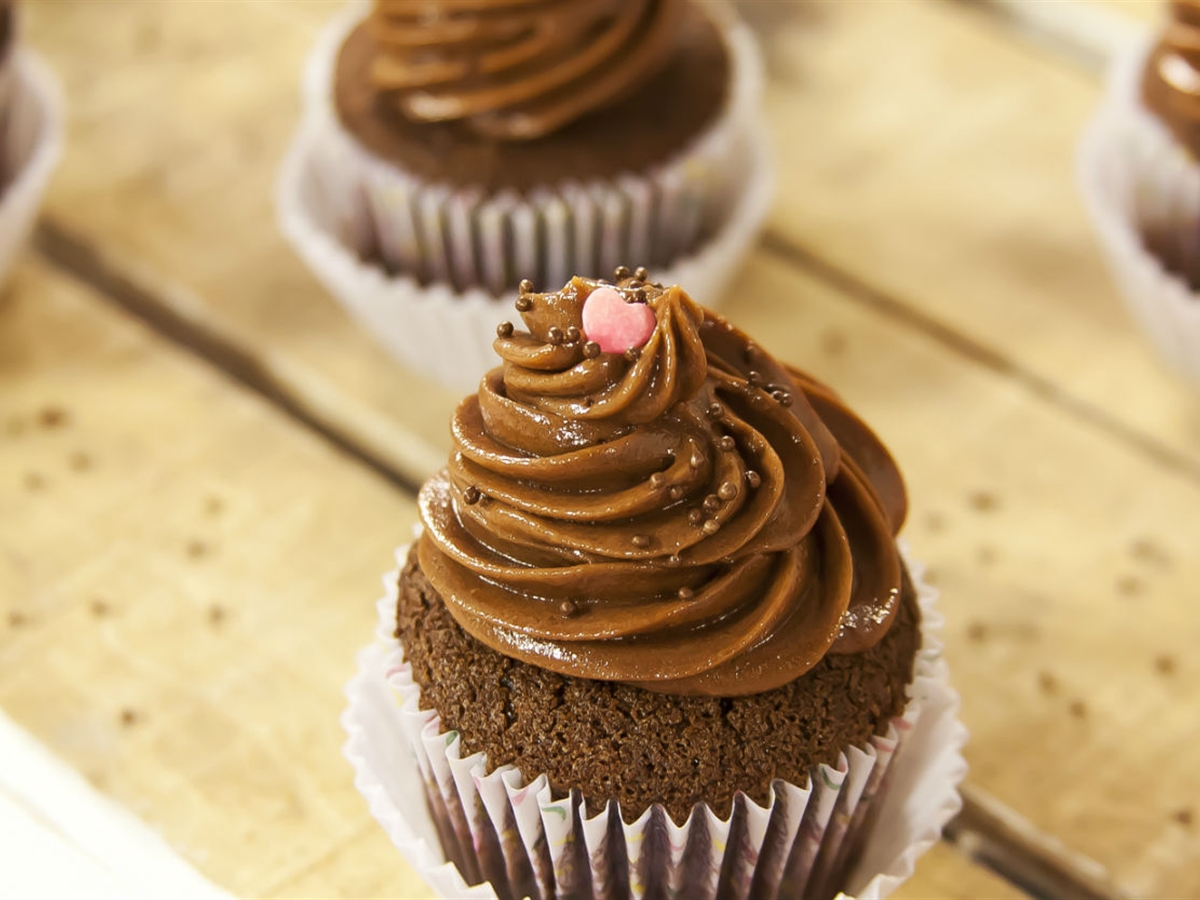 Cupcake de chocolate El Gourmet