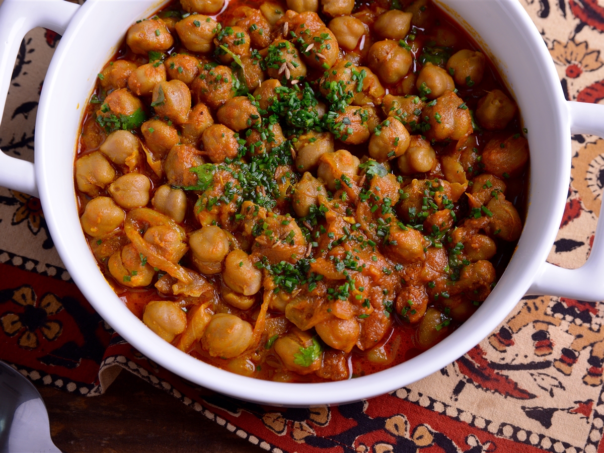 Garbanzos Indios (Amristari Cholley) El Gourmet