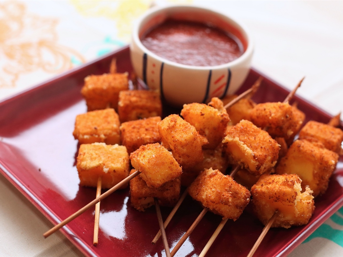 Kushiage de Queso El Gourmet