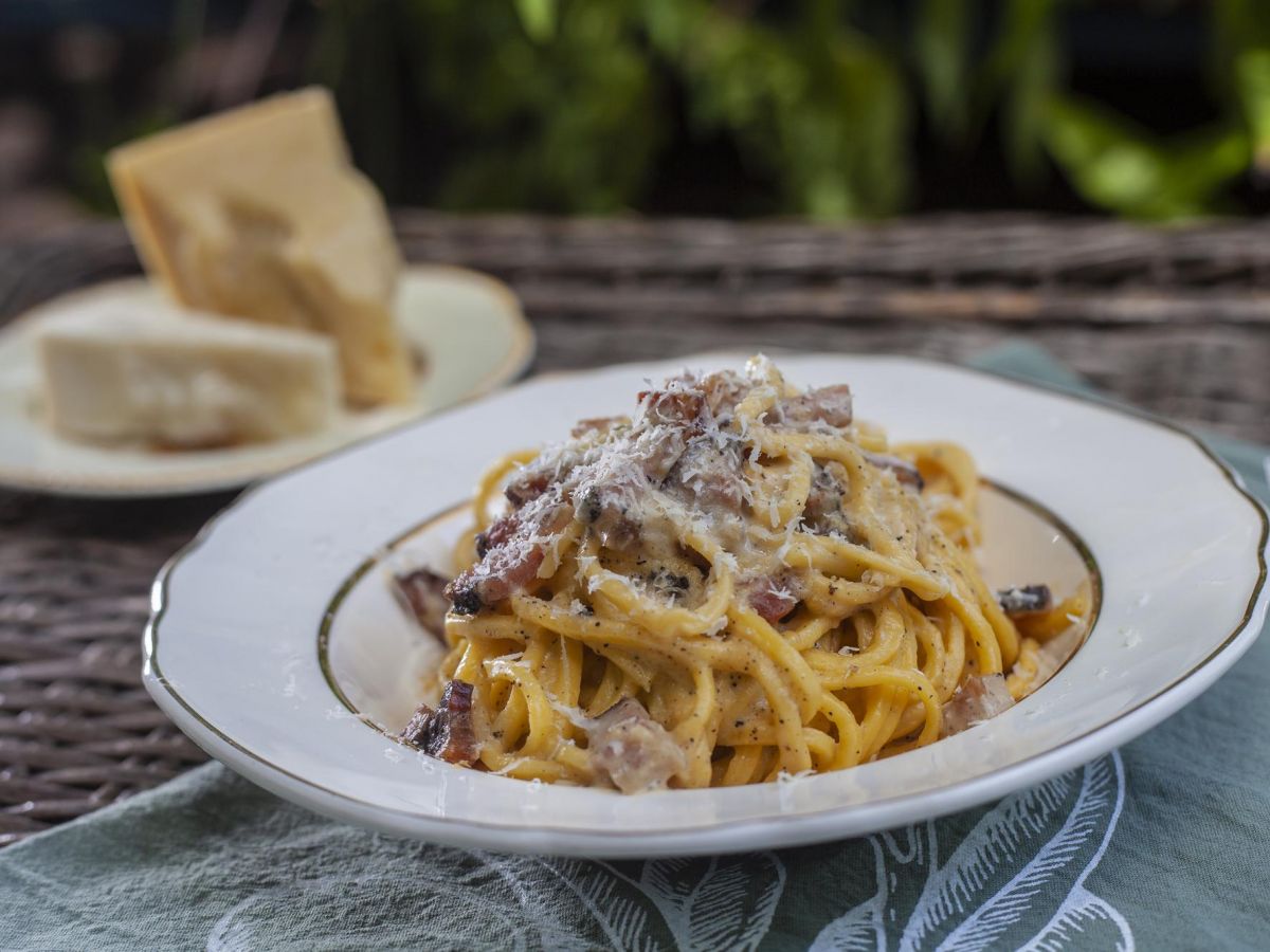 Tonnarelli a la Carbonara - El Gourmet