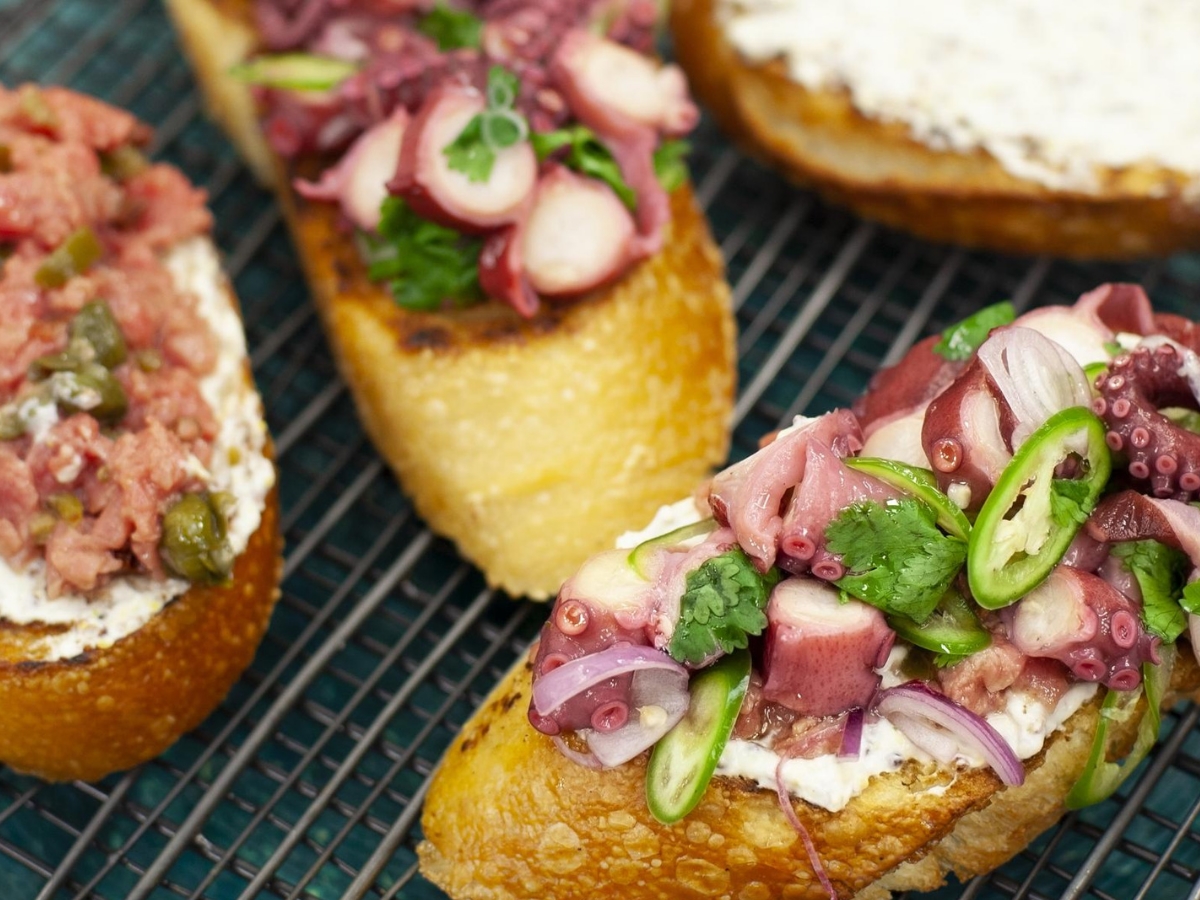 Tártara de Res, Ceviche y Jocoque - El Gourmet